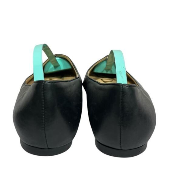 Sam Edelman Ruby Leather Upper Pointed Flats / Size-8 - Picture 3 of 9